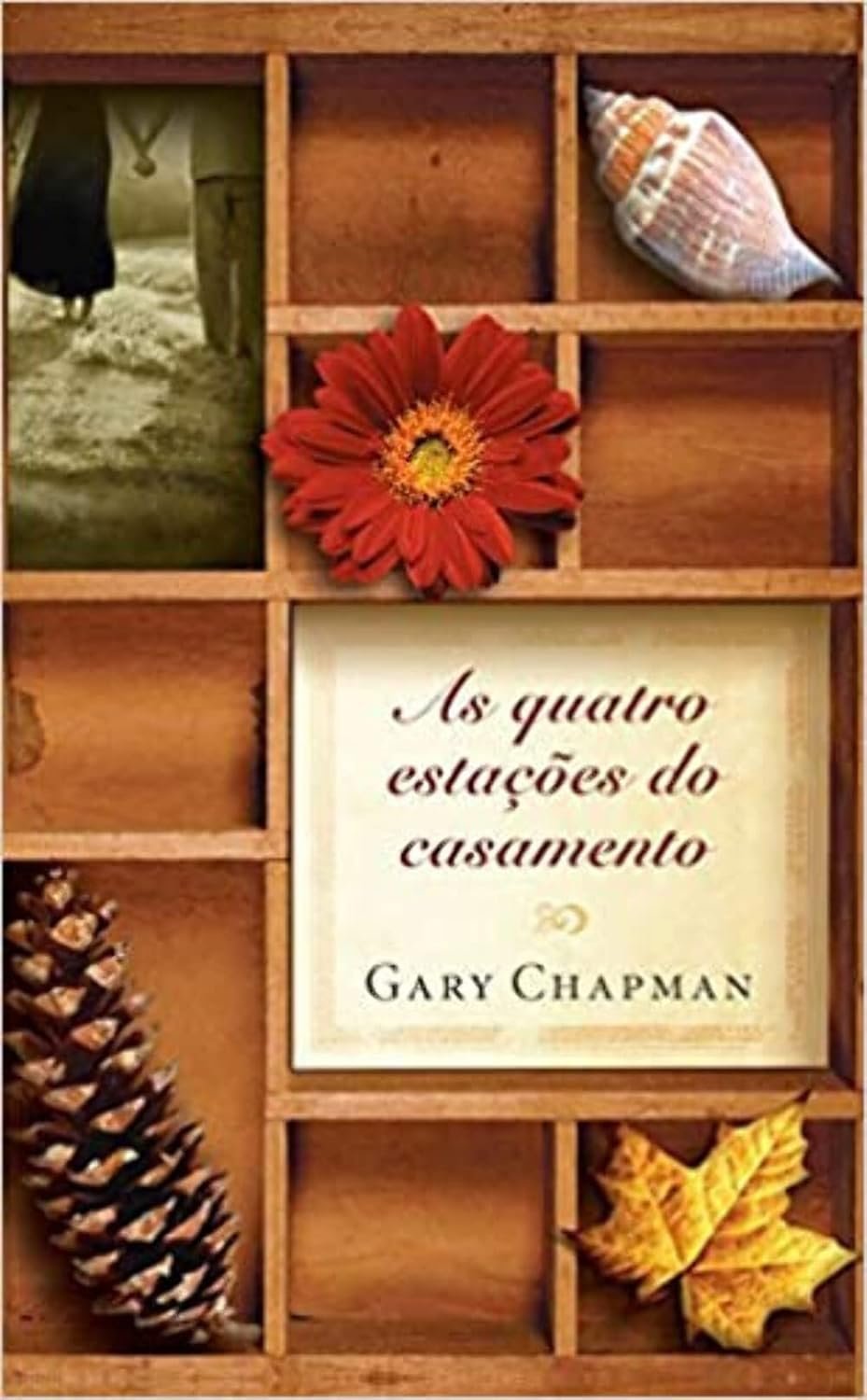 Capa do livro As Quatro Estações do Casamento, de Gary Chapman, sobre as fases do relacionamento conjugal