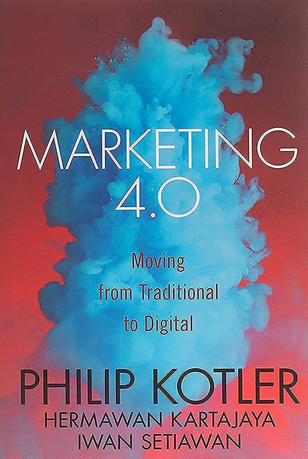 Capa do livro Marketing 4.0, de Philip Kotler, sobre integração entre marketing tradicional e digital |